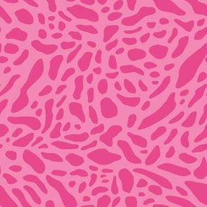 Pink Animal Print Fabric, Wallpaper and Home Decor | Spoonflower